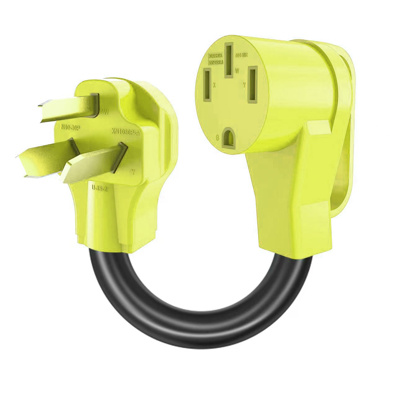 ZEMIRO CHARGE NEMA 10-30P to 14-50R EV Charger Adapter Cord, UL Listed 30 AMP Dryer to 50 AMP EV Conversion Adapter, for Level 2 EV Charging Compatible With Tesla