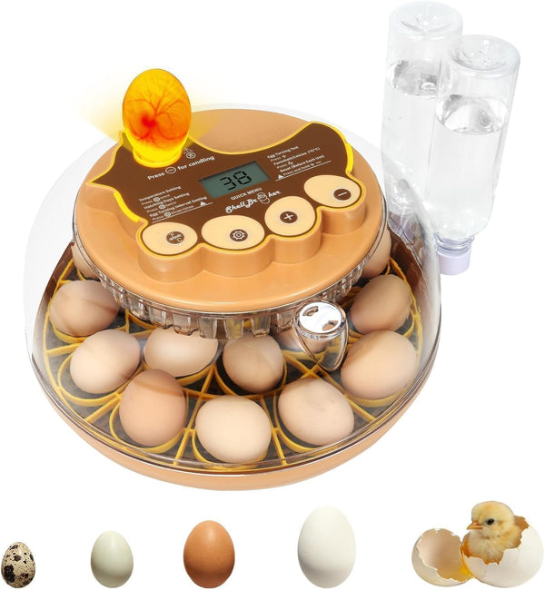 Series III – Advanced 18-Egg Incubator for Enthusiasts with Balanced Automation, Stable Temperature, Adaptive Humidity & Full Monitoring