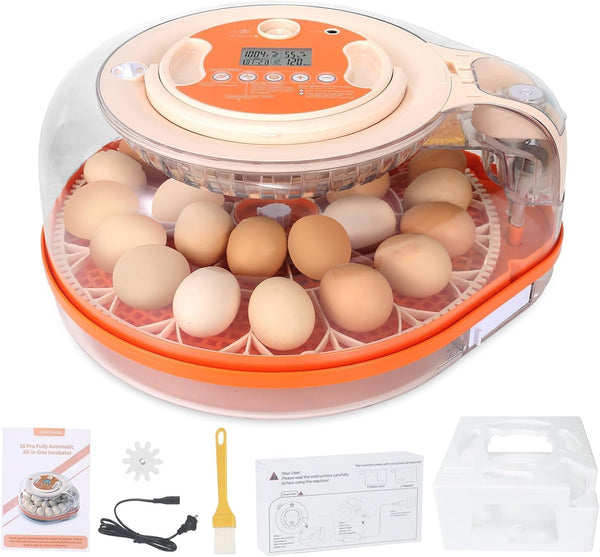 Series V – Premium 26-Egg Incubator for Professionals & Breeders with Bottle-Free Design, Full Automation, Precision Control & High Hatch Rates