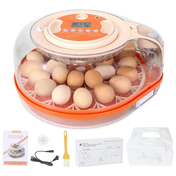 Series V – Premium 26-Egg Incubator for Professionals & Breeders with Bottle-Free Design, Full Automation, Precision Control & High Hatch Rates