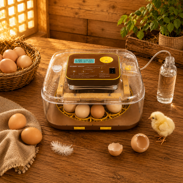 ZEMIRO – Pro 12-Egg Incubator for Beginners & Breeders with Full Automation, Minimal Maintenance, Precision Control & Chick-Safe Design