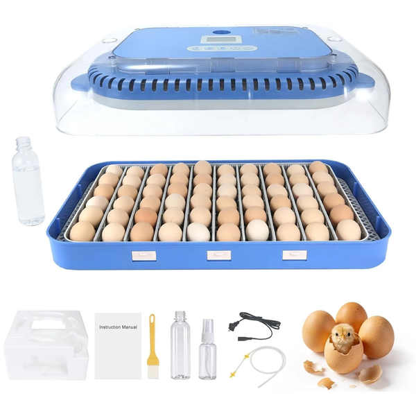 Series IV – Pro 70-Egg Incubator for Professionals & Breeders with Full Automation, Minimal Maintenance, Precision Control & Chick-Safe Design