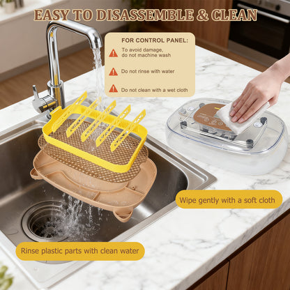 ZEMIRO CHARGE Smart 24-Egg Incubator for Hobbyists, Full-Stage Adaptive Humidity (Dual-Bottle) & Temp Control, Custom-Interval Auto Turn & Auto Stop, Preset Incubation Days, Adjustable Egg Spacing